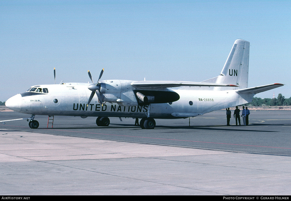 Aircraft Photo of RA-26050 | Antonov An-26B | United Nations | AirHistory.net #76839