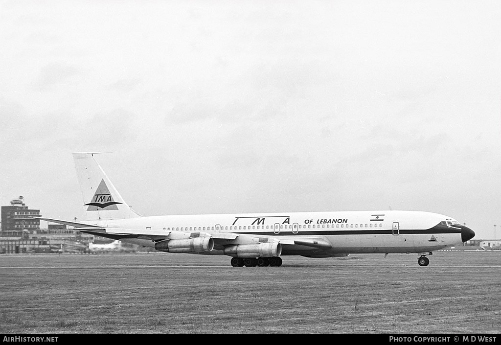 Aircraft Photo of N7100 | Boeing 707-327C | TMA of Lebanon - Trans Mediterranean Airways | AirHistory.net #76840