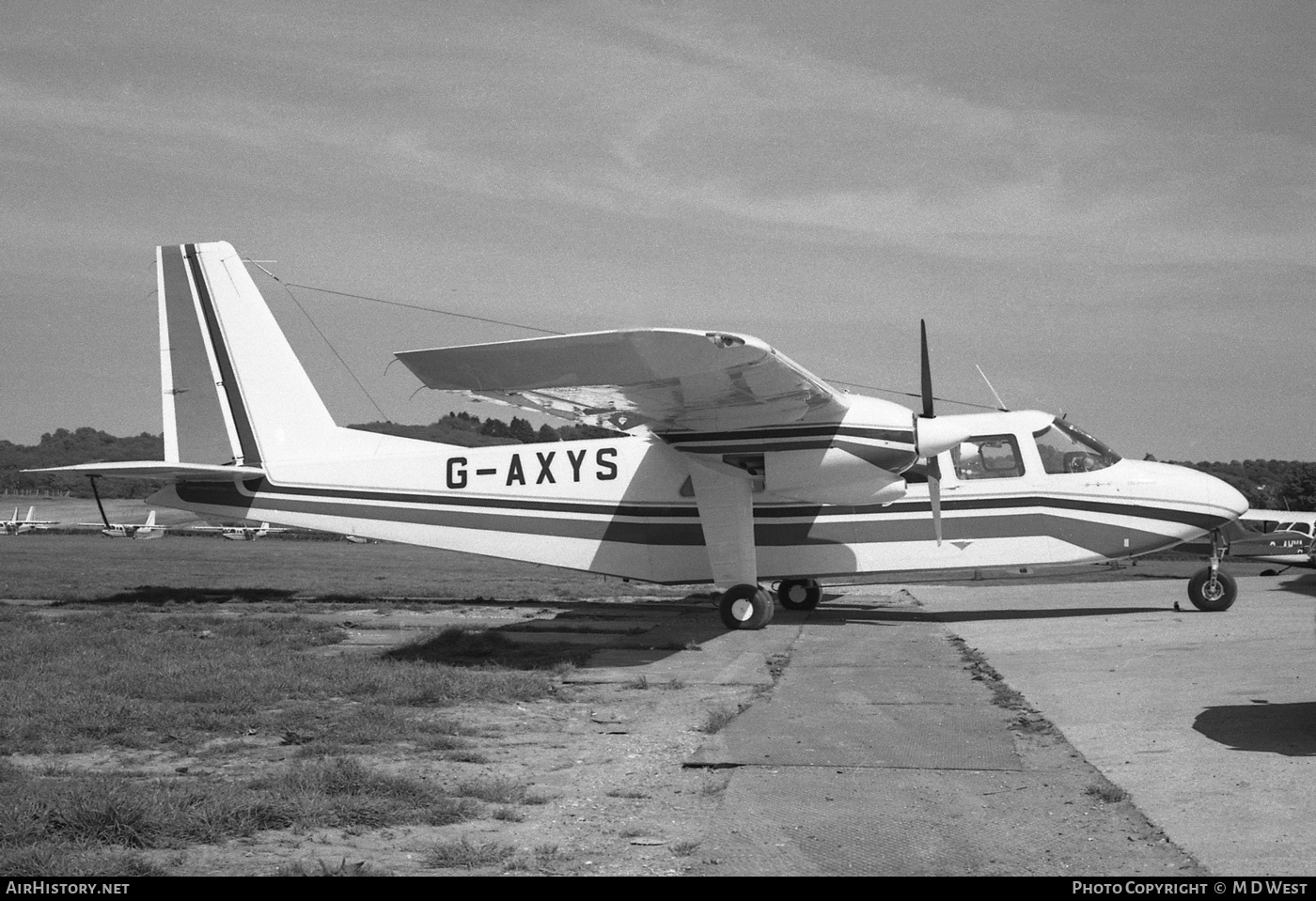 Aircraft Photo of G-AXYS | Britten-Norman BN-2A Islander | AirHistory.net #76848