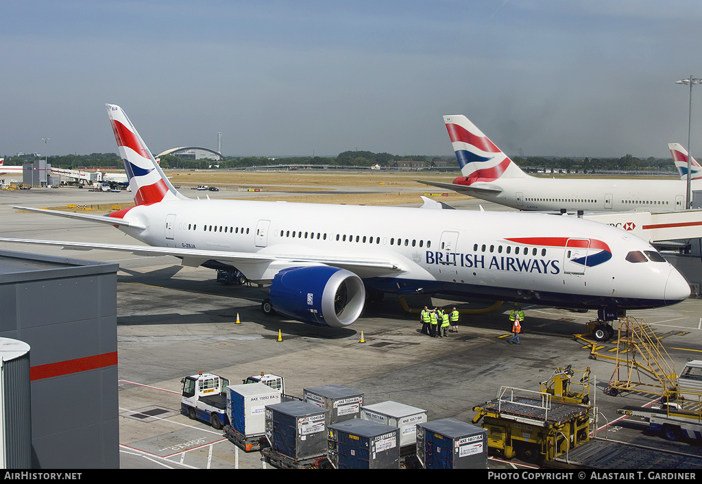 Aircraft Photo of G-ZBJA | Boeing 787-8 Dreamliner | British Airways | AirHistory.net #76857