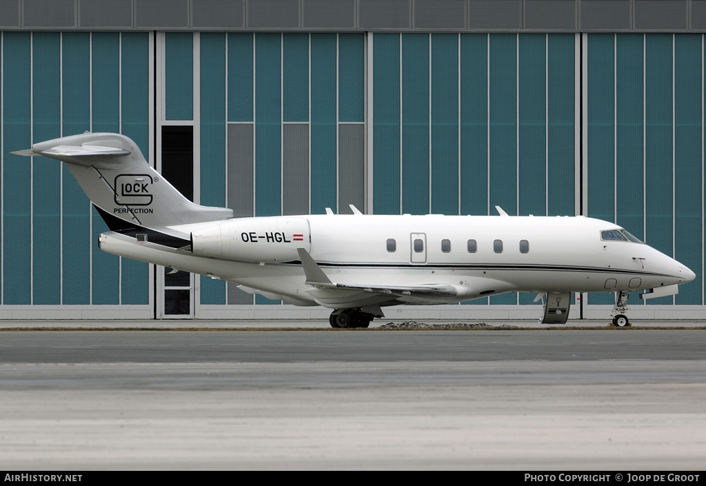 Aircraft Photo of OE-HGL | Bombardier Challenger 300 (BD-100-1A10) | Glock | AirHistory.net #76860
