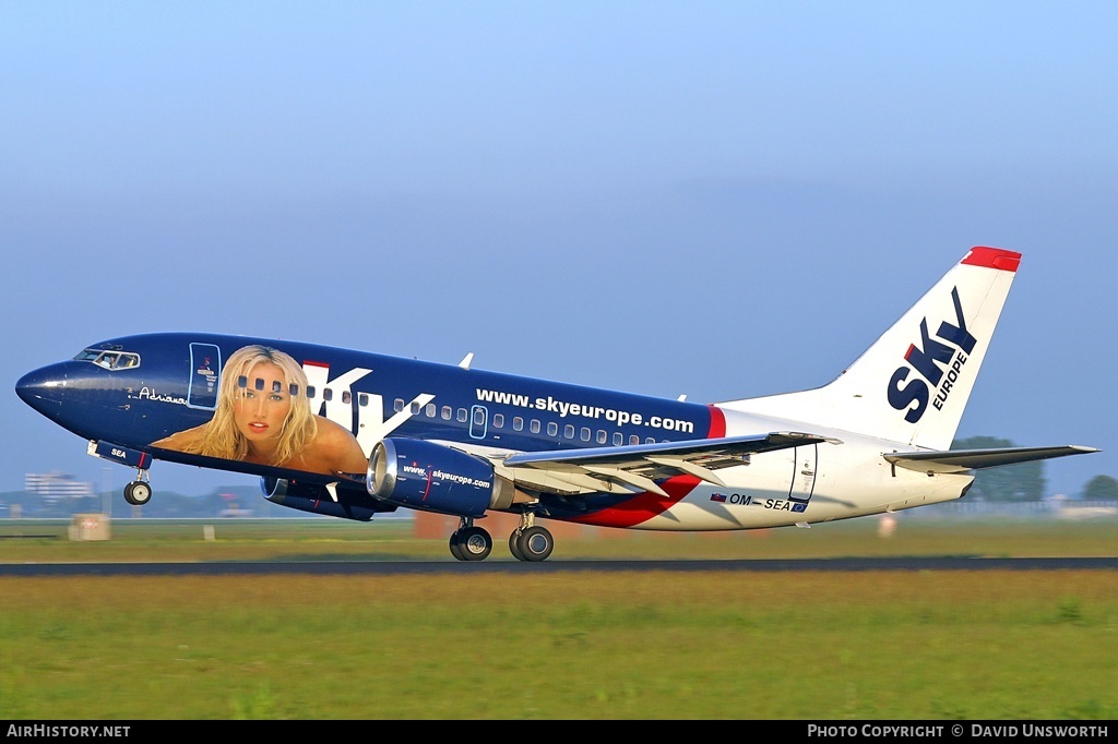 Aircraft Photo of OM-SEA | Boeing 737-5Y0 | SkyEurope Airlines | AirHistory.net #76862