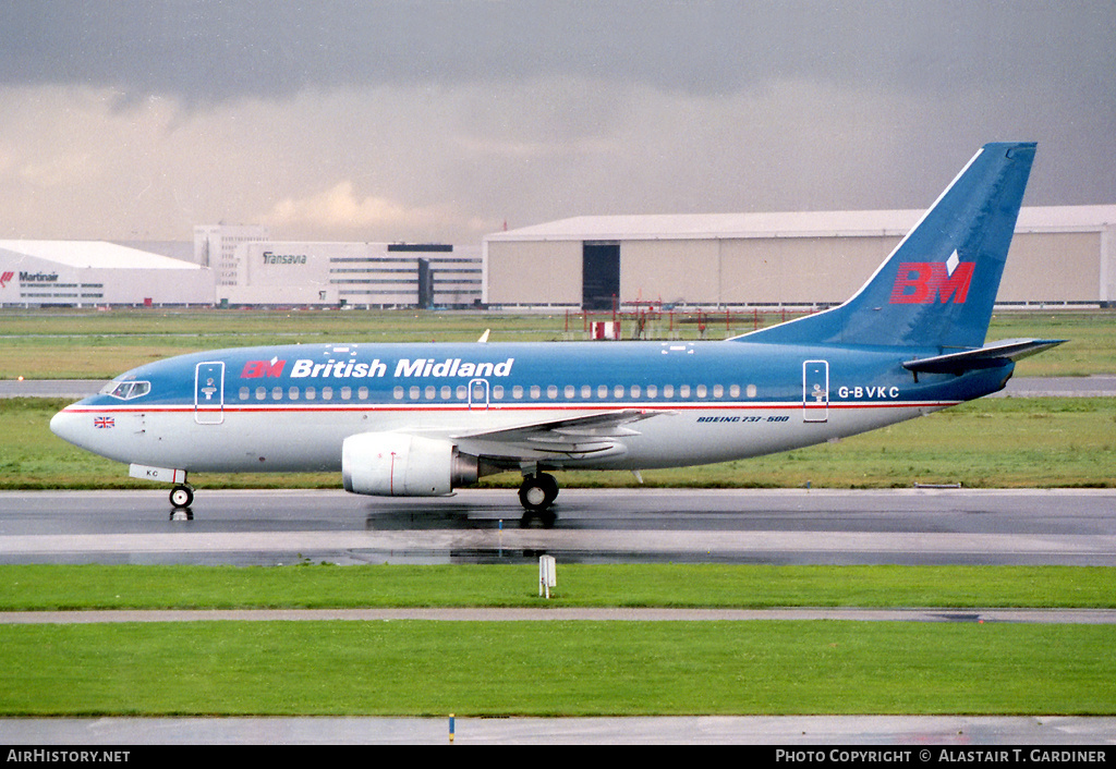 Aircraft Photo of G-BVKC | Boeing 737-59D | British Midland Airways - BMA | AirHistory.net #76874