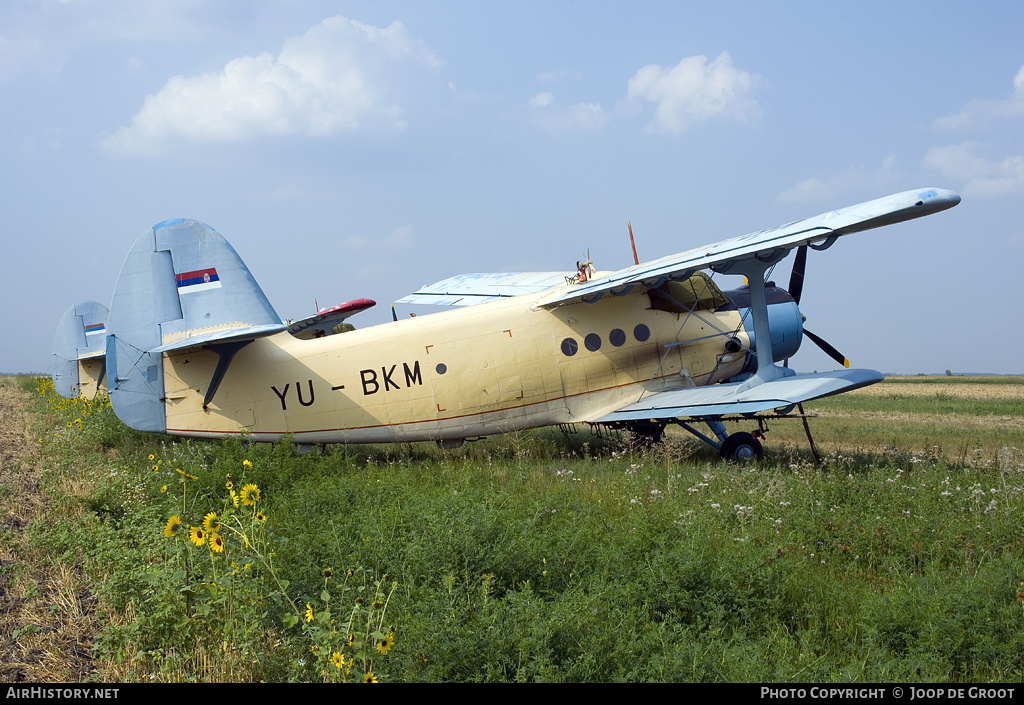 Aircraft Photo of YU-BKM | Antonov An-2R | AirHistory.net #76883