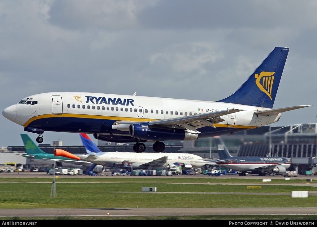 Aircraft Photo of EI-CNZ | Boeing 737-230/Adv | Ryanair | AirHistory.net #76886