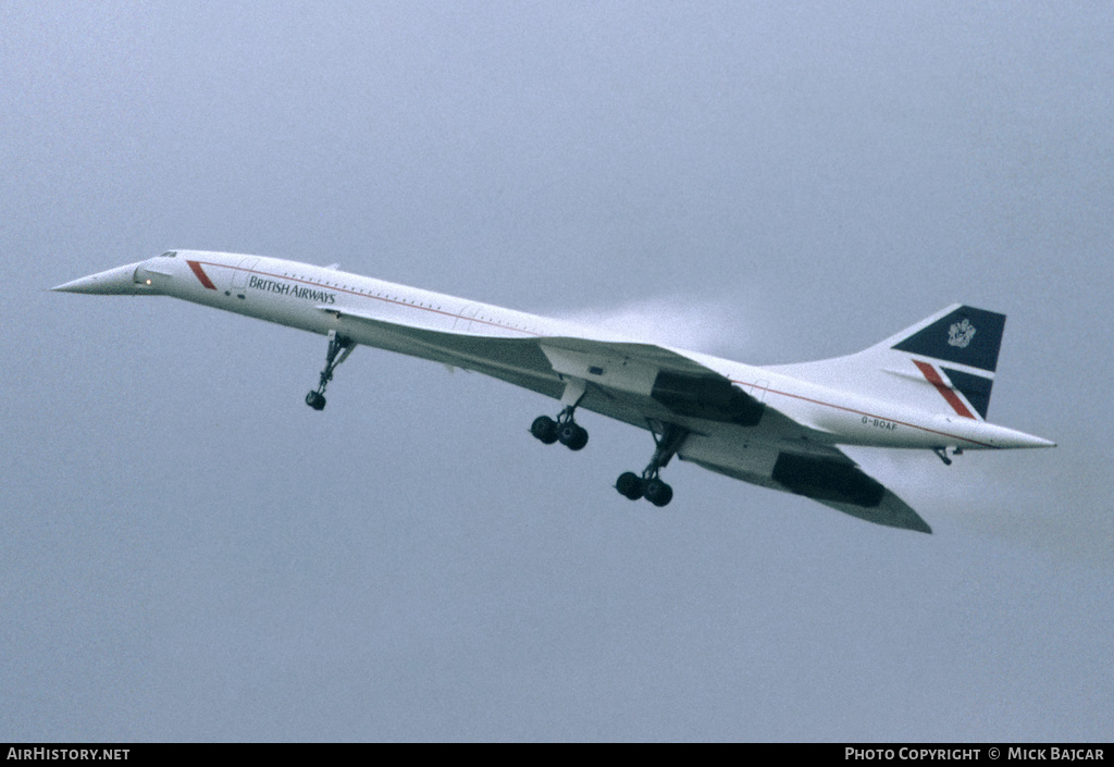 Aircraft Photo of G-BOAF | Aerospatiale-British Aerospace Concorde 102 | British Airways | AirHistory.net #76891