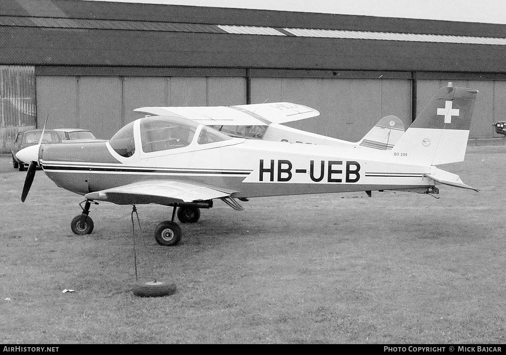 Aircraft Photo of HB-UEB | Bolkow BO-209 Monsun | AirHistory.net #76892