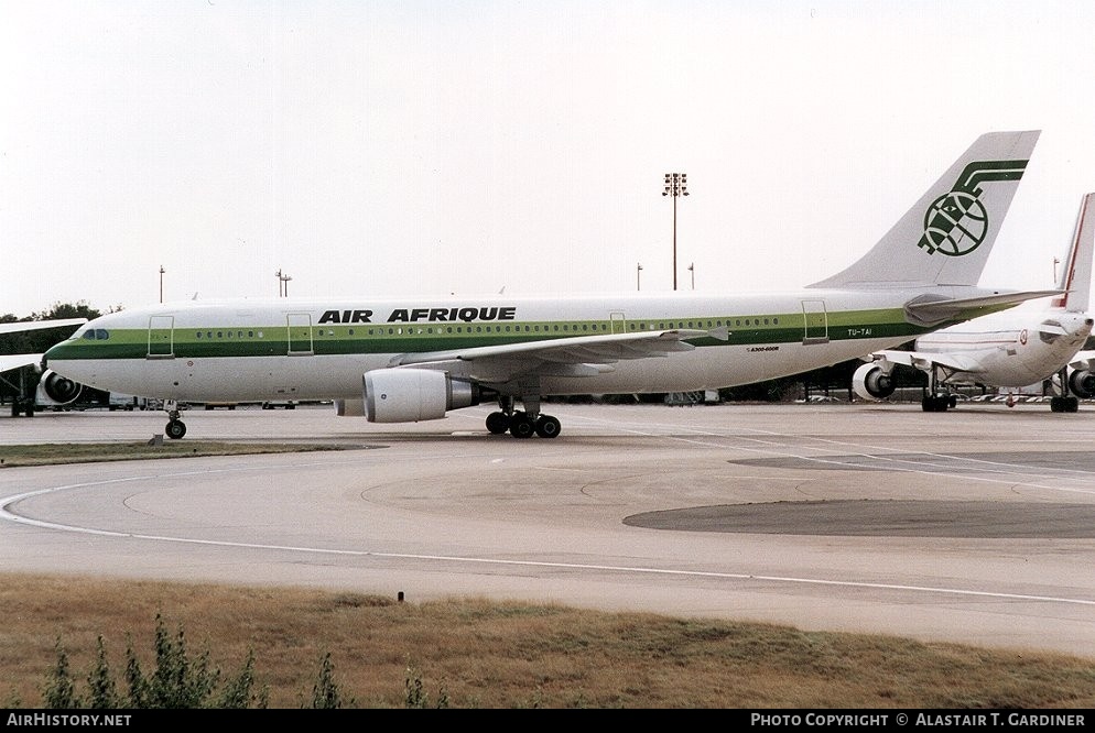 Aircraft Photo of TU-TAI | Airbus A300B4-605R | Air Afrique | AirHistory.net #76902