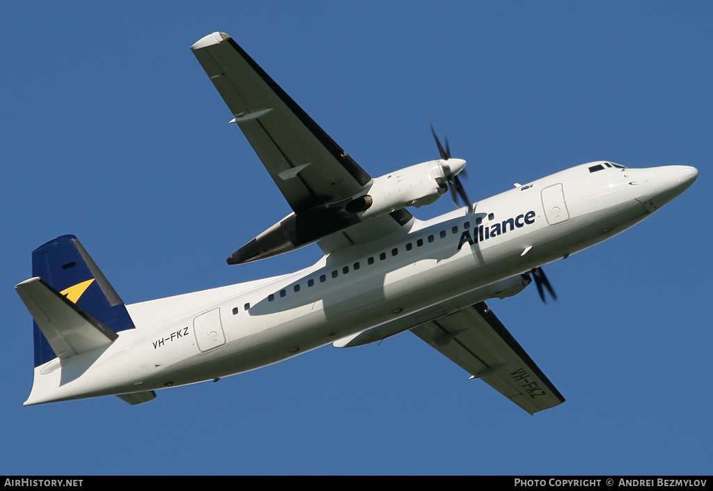 Aircraft Photo of VH-FKZ | Fokker 50 | Alliance Airlines | AirHistory.net #76911