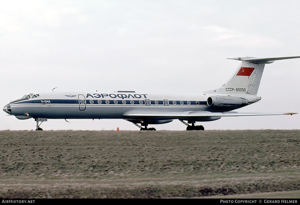 Aircraft Photo of CCCP-65050 | Tupolev Tu-134A | Aeroflot | AirHistory.net #76918