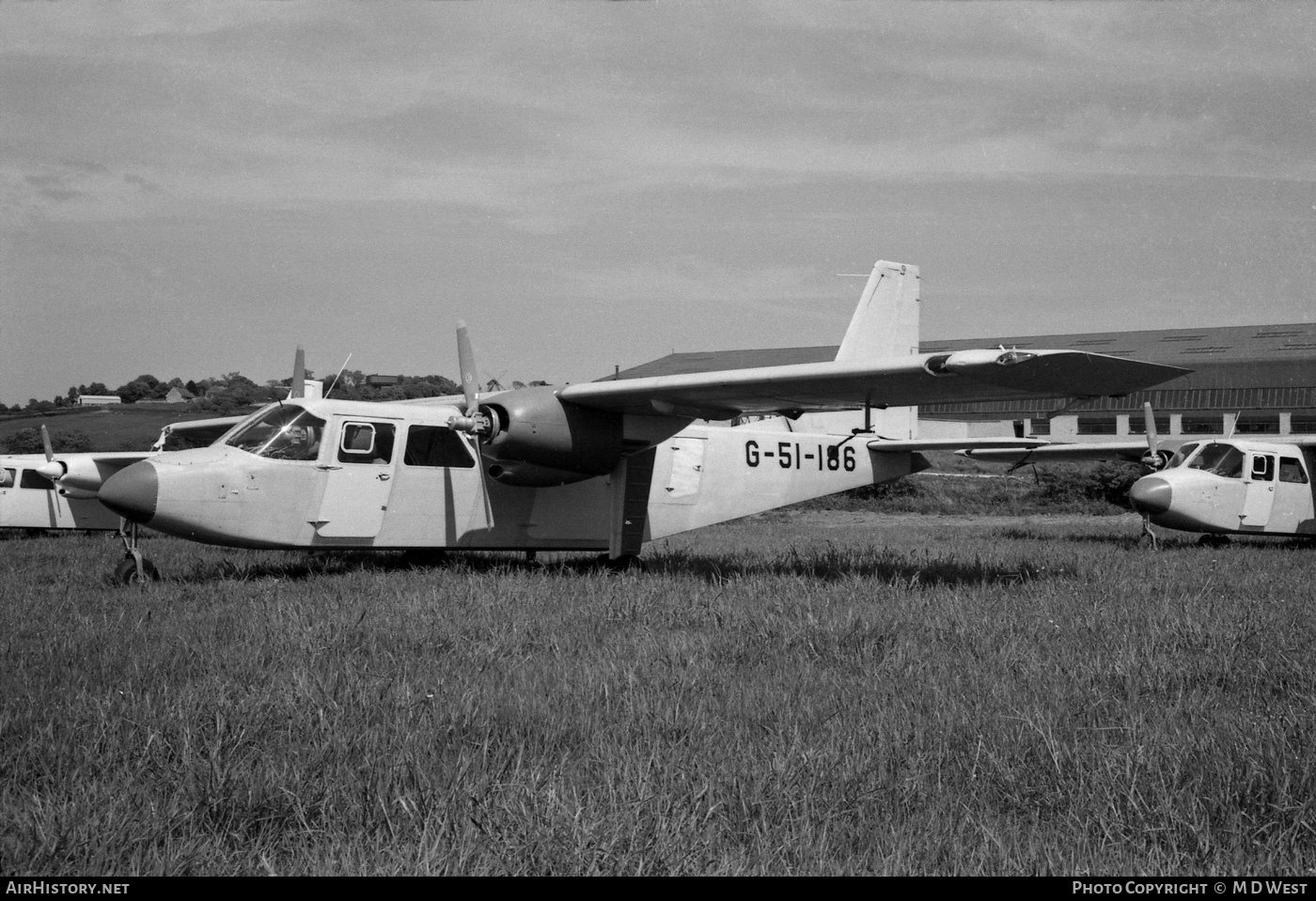 Aircraft Photo of G-51-186 | Britten-Norman BN-2A Islander | AirHistory.net #76920