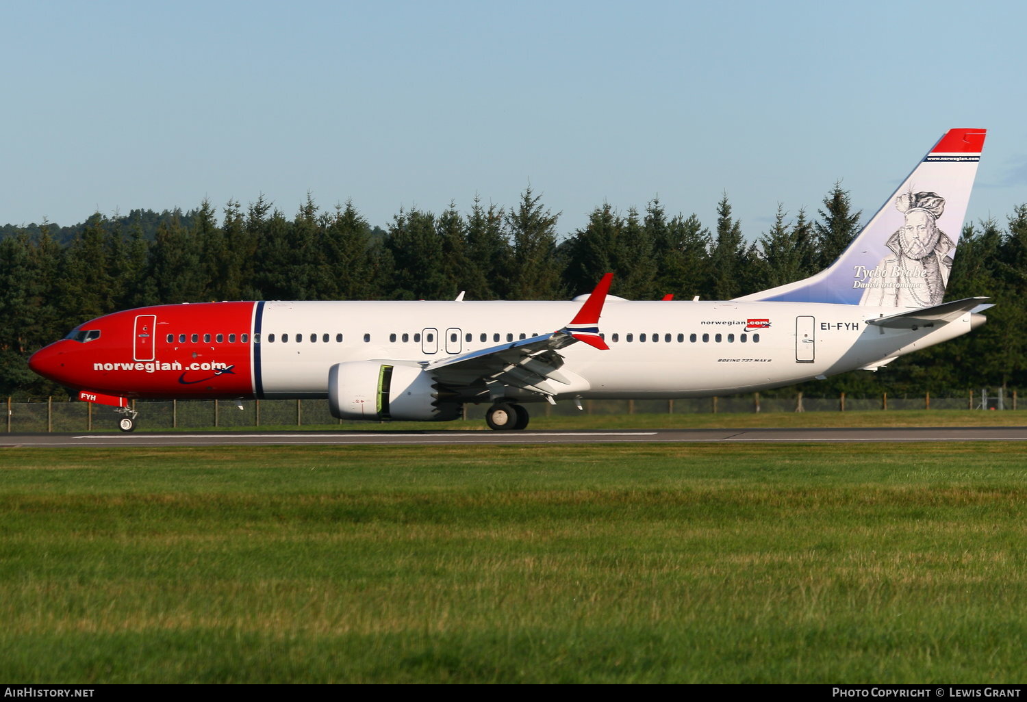 Aircraft Photo of EI-FYH | Boeing 737-8 Max 8 | Norwegian | AirHistory.net #76924