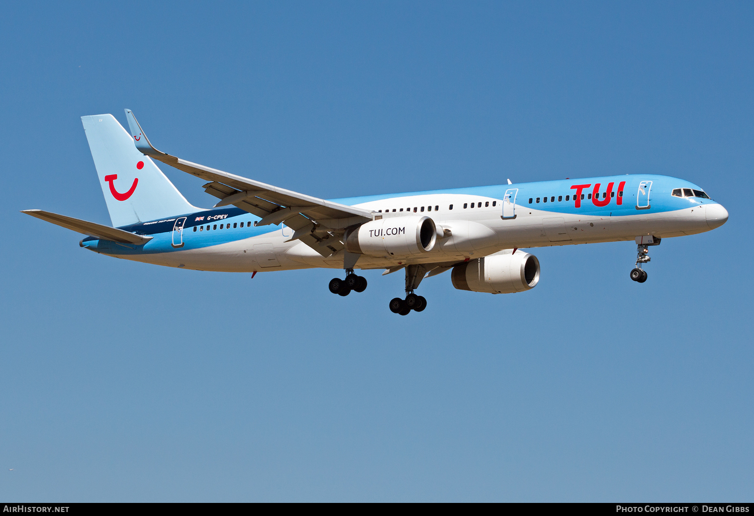 Aircraft Photo of G-CPEV | Boeing 757-236 | TUI | AirHistory.net #76931