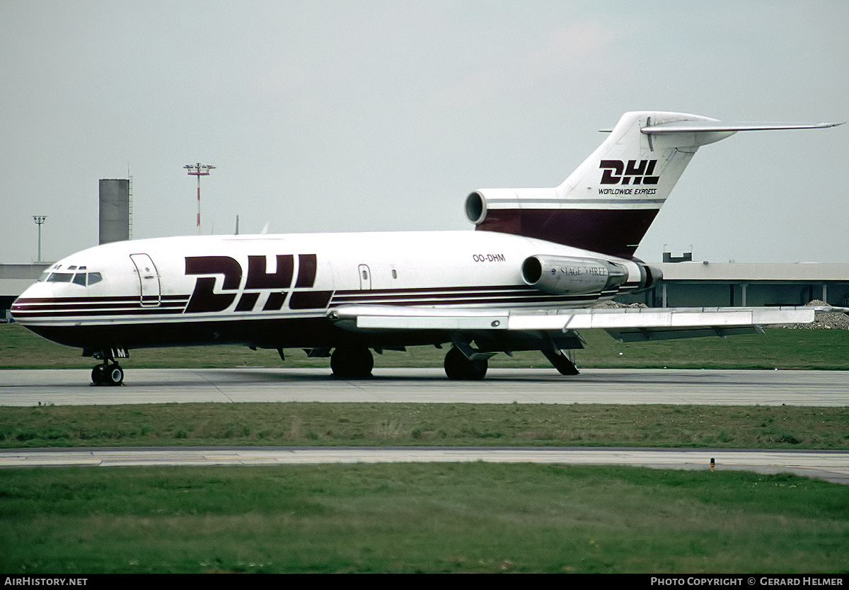 Aircraft Photo of OO-DHM | Boeing 727-31(F) | DHL Worldwide Express | AirHistory.net #76934