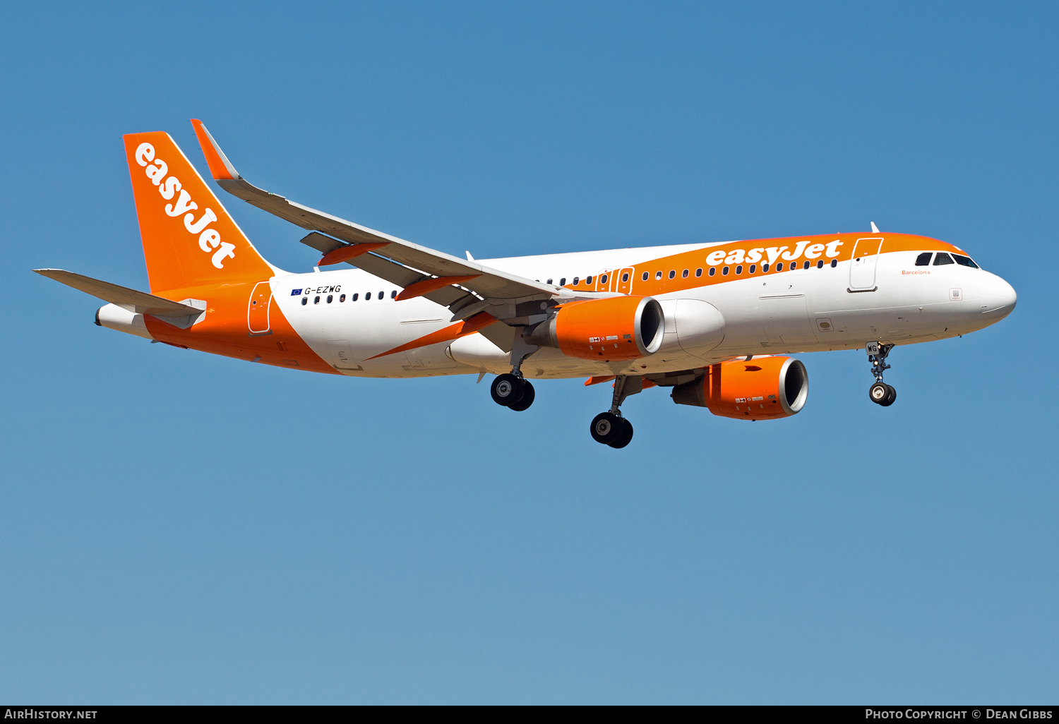 Aircraft Photo of G-EZWG | Airbus A320-214 | EasyJet | AirHistory.net #76939