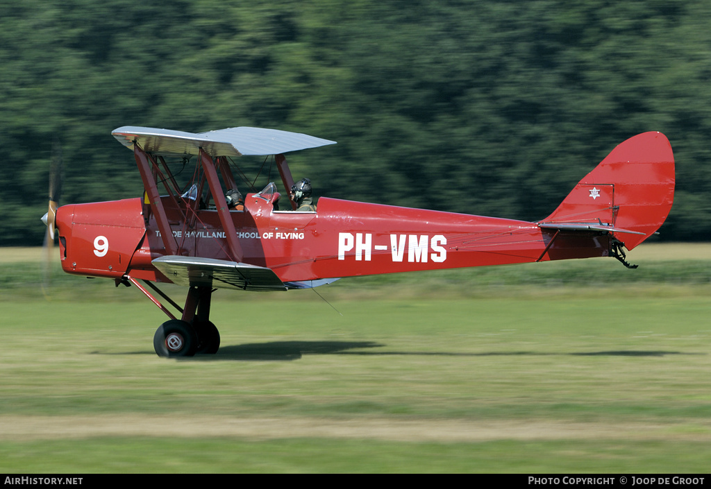 Aircraft Photo of PH-VMS | De Havilland D.H. 82A Tiger Moth | AirHistory.net #76944