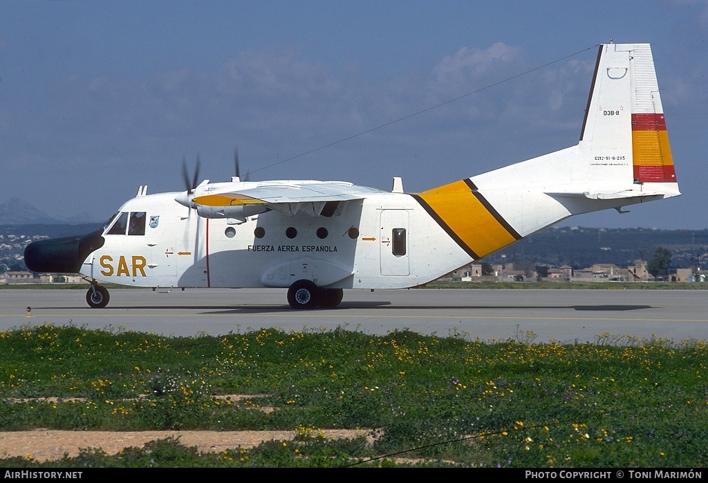 Aircraft Photo of D.3B-8 | CASA C-212-200 Aviocar | Spain - Air Force | AirHistory.net #76954
