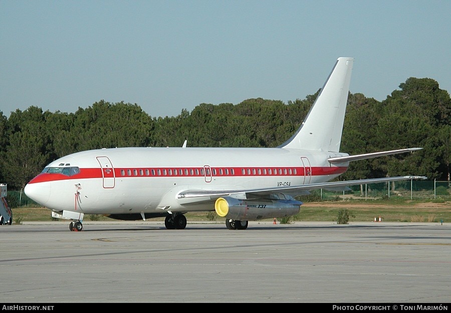 Aircraft Photo of VP-CSA | Boeing 737-2W8/Adv | AirHistory.net #76959