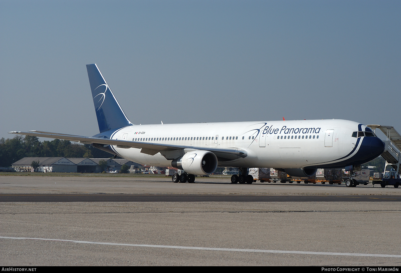 Aircraft Photo of EI-CZH | Boeing 767-3G5/ER | Blue Panorama Airlines | AirHistory.net #76961