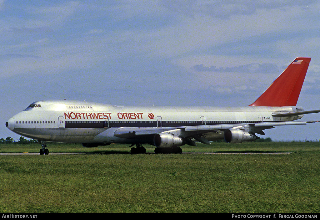 Aircraft Photo of N611US | Boeing 747-251B | Northwest Orient Airlines | AirHistory.net #76962