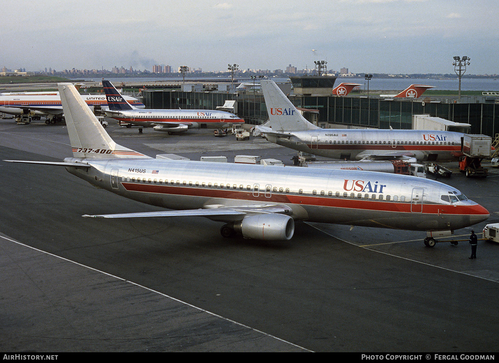 Aircraft Photo of N415US | Boeing 737-401 | USAir | AirHistory.net #76964