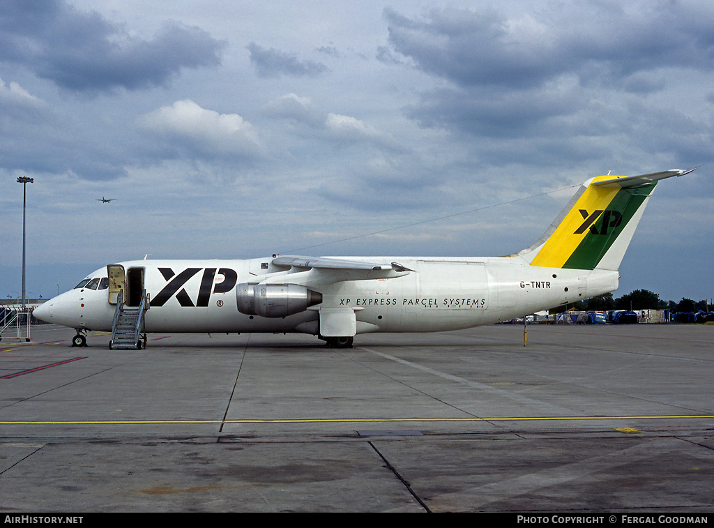 Aircraft Photo of G-TNTR | British Aerospace BAe-146-300QT Quiet Trader | XP - Express Parcel Systems | AirHistory.net #76965