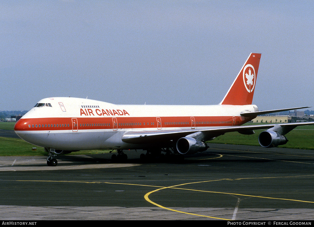 Aircraft Photo of C-FTOE | Boeing 747-133 | Air Canada | AirHistory.net #76981