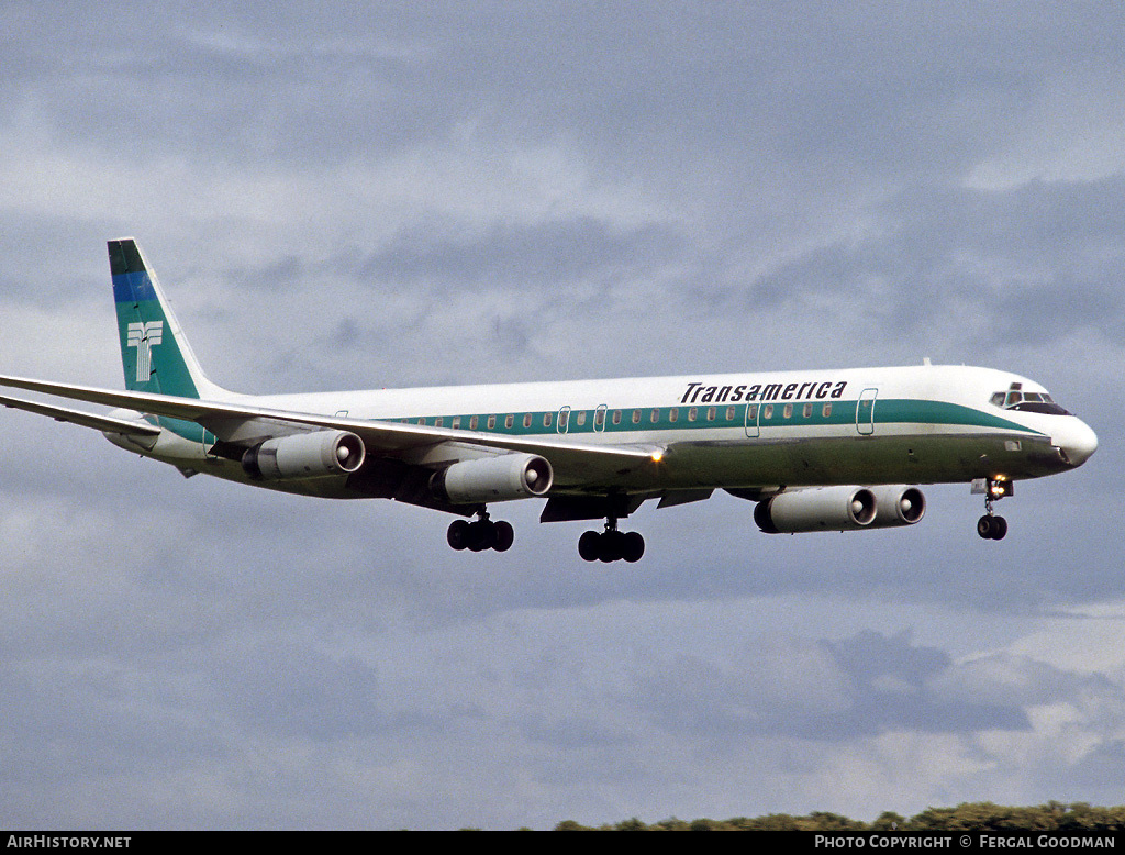 Aircraft Photo of N4867T | McDonnell Douglas DC-8-63CF | Transamerica Airlines | AirHistory.net #76986