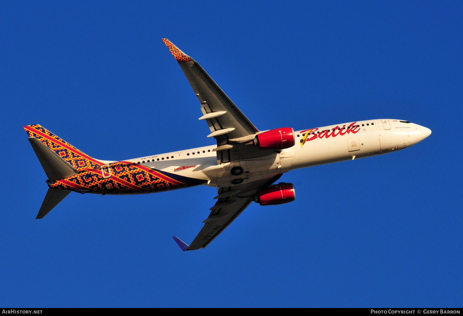 Aircraft Photo of PK-LBH | Boeing 737-9GP/ER | Batik Air | AirHistory.net #76987