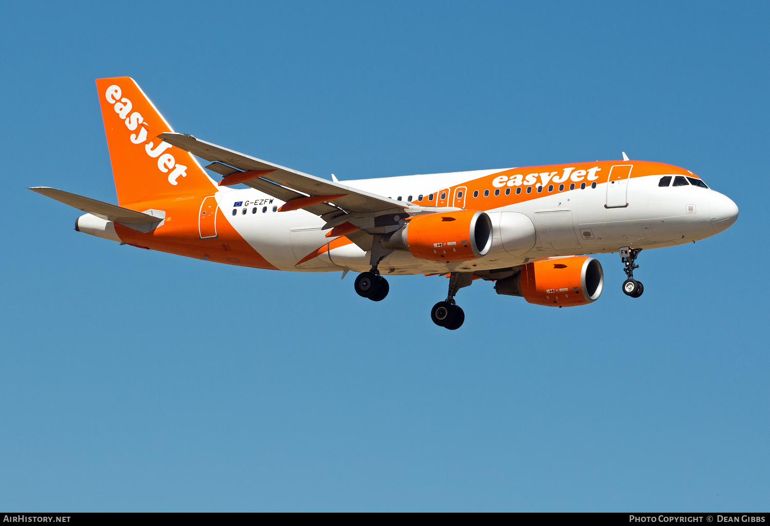 Aircraft Photo of G-EZFW | Airbus A319-111 | EasyJet | AirHistory.net #76990