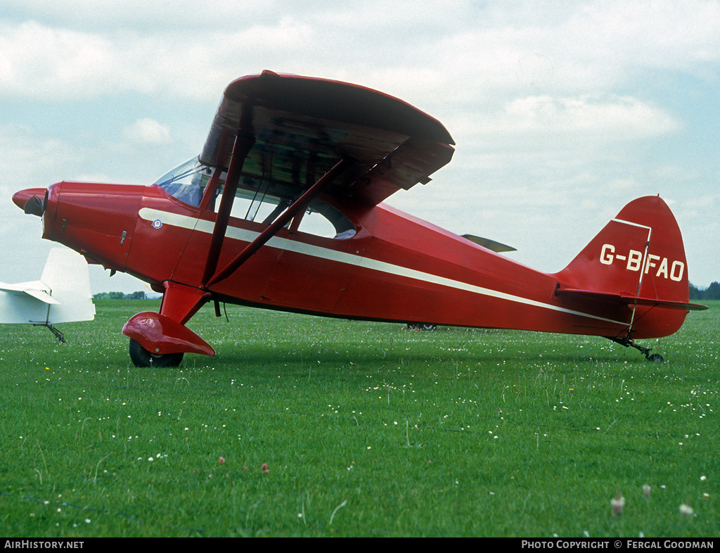 Aircraft Photo of G-BFAO | Piper PA-20-135 Pacer | AirHistory.net #76997