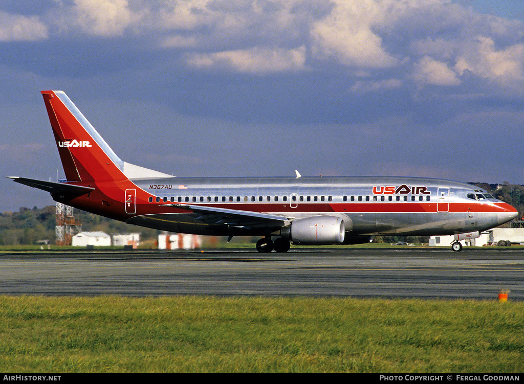 Aircraft Photo of N367AU | Boeing 737-3B7 | USAir | AirHistory.net #77002