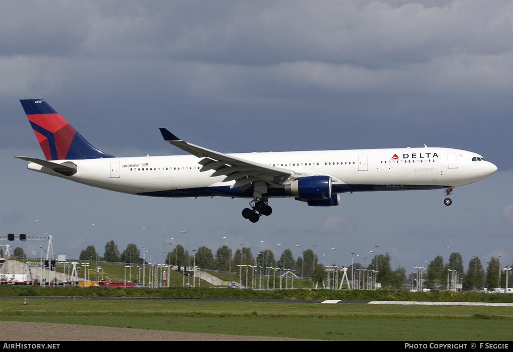 Aircraft Photo of N805NW | Airbus A330-323 | Delta Air Lines | AirHistory.net #77006