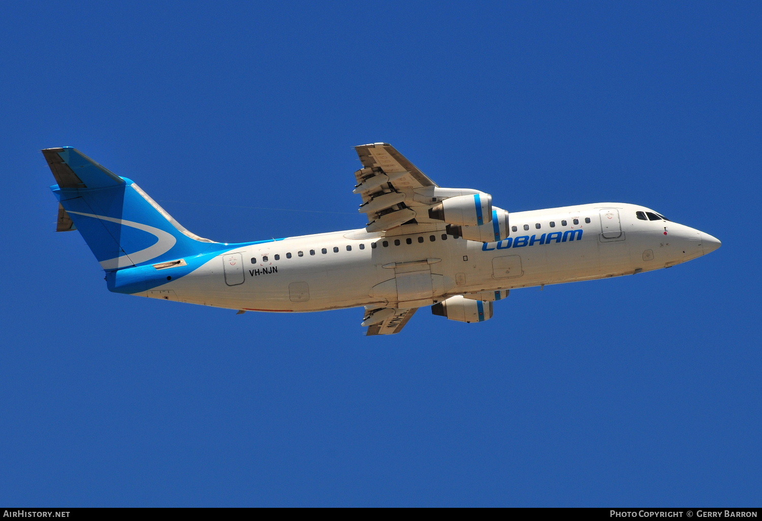 Aircraft Photo of VH-NJN | British Aerospace BAe-146-300 | Cobham Aviation Services | AirHistory.net #77026