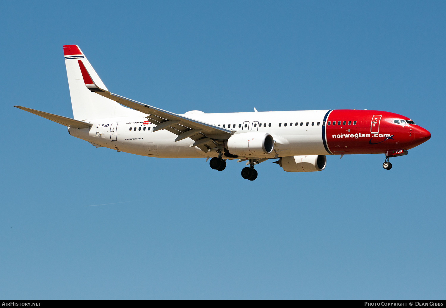 Aircraft Photo of EI-FJO | Boeing 737-8JP | Norwegian | AirHistory.net #77031
