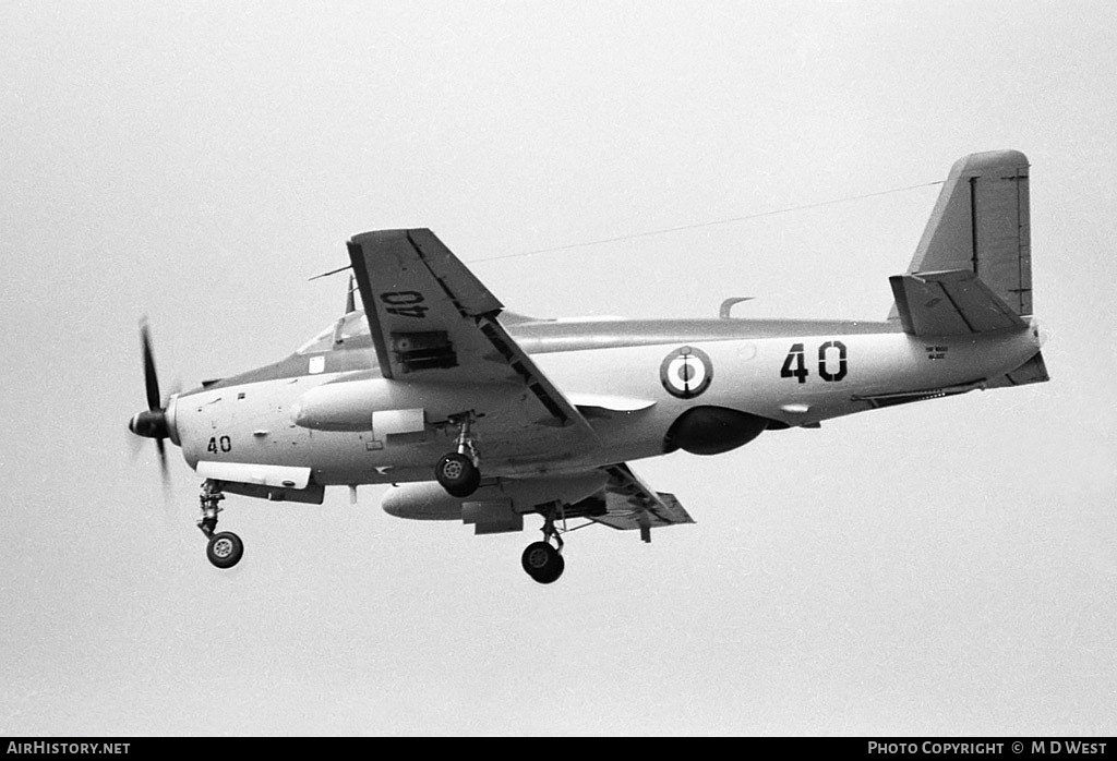 Aircraft Photo of 40 | Bréguet 1050 Alizé | France - Navy | AirHistory.net #77033
