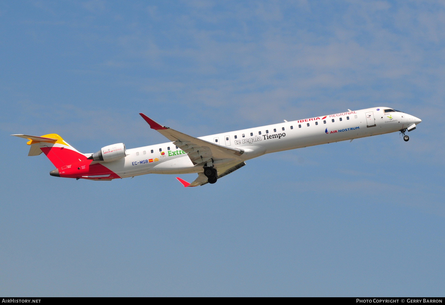 Aircraft Photo of EC-MSB | Bombardier CRJ-1000EL NG (CL-600-2E25) | Iberia Regional | AirHistory.net #77034