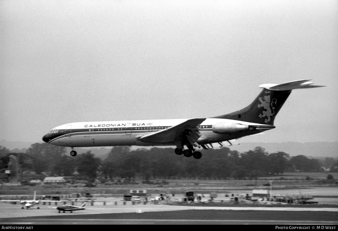 Aircraft Photo of G-ATDJ | Vickers VC10 Srs1103 | Caledonian/BUA | AirHistory.net #77038