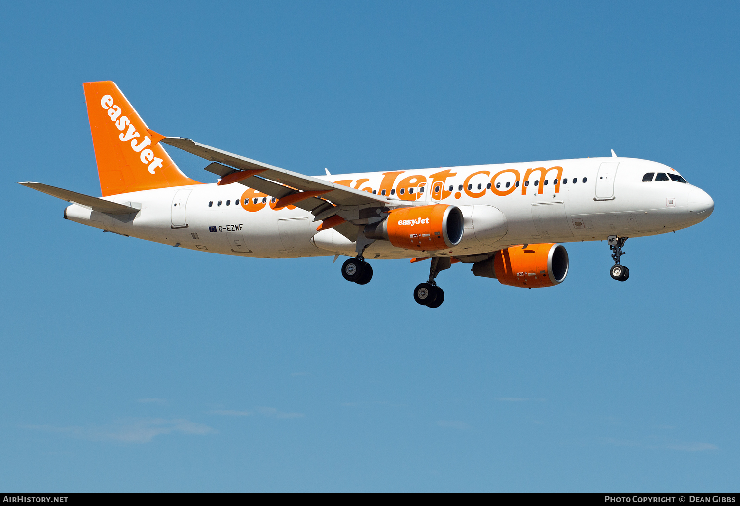 Aircraft Photo of G-EZWF | Airbus A320-214 | EasyJet | AirHistory.net #77041
