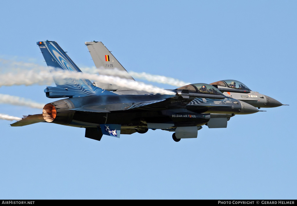 Aircraft Photo of FA-110 | General Dynamics F-16AM Fighting Falcon | Belgium - Air Force | AirHistory.net #77044