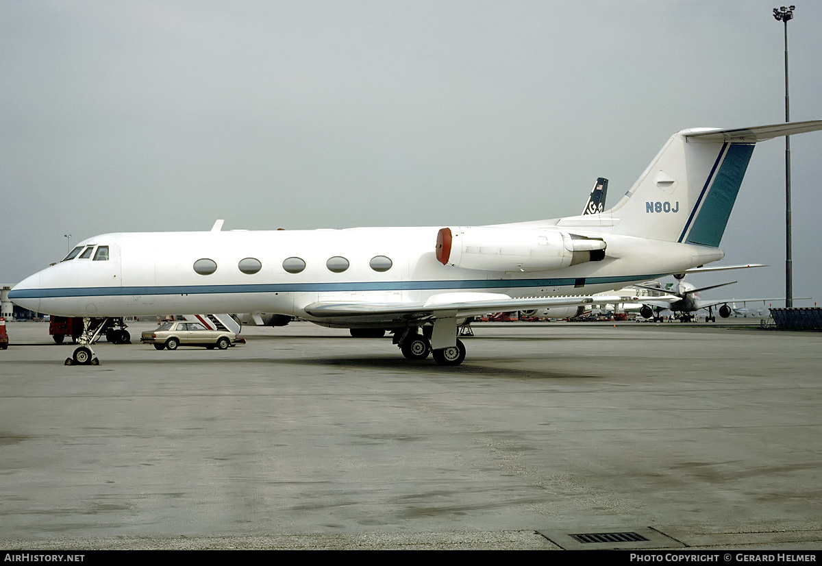 Aircraft Photo of N80J | Grumman American G-1159 Gulfstream II | AirHistory.net #77050