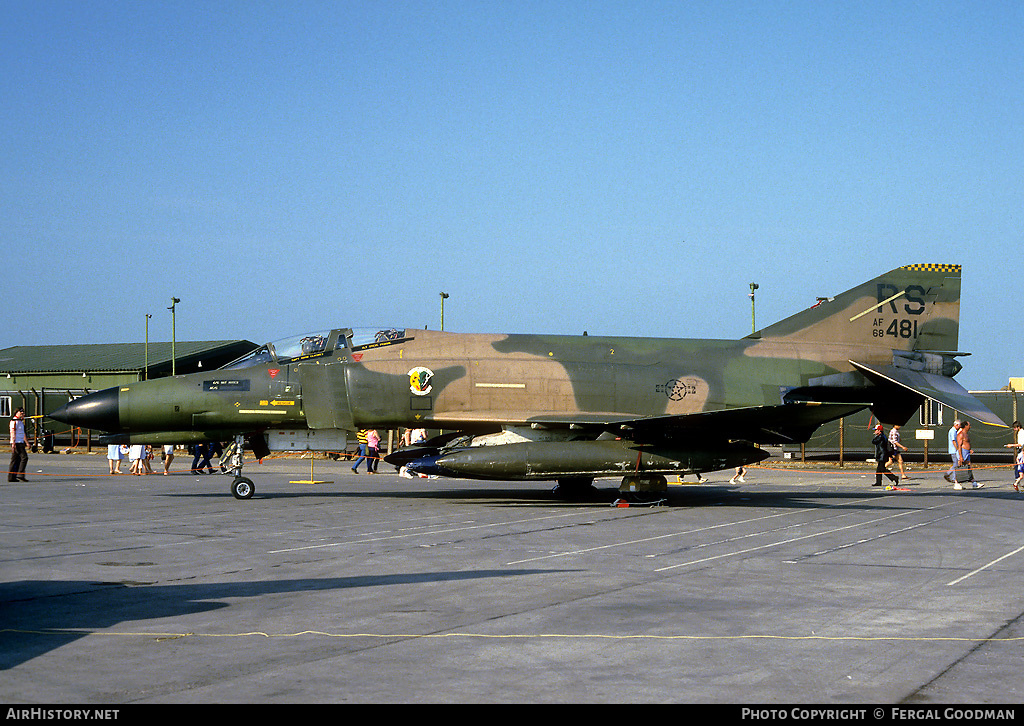 Aircraft Photo of 68-0481 / AF68-481 | McDonnell Douglas F-4E Phantom II | USA - Air Force | AirHistory.net #77073