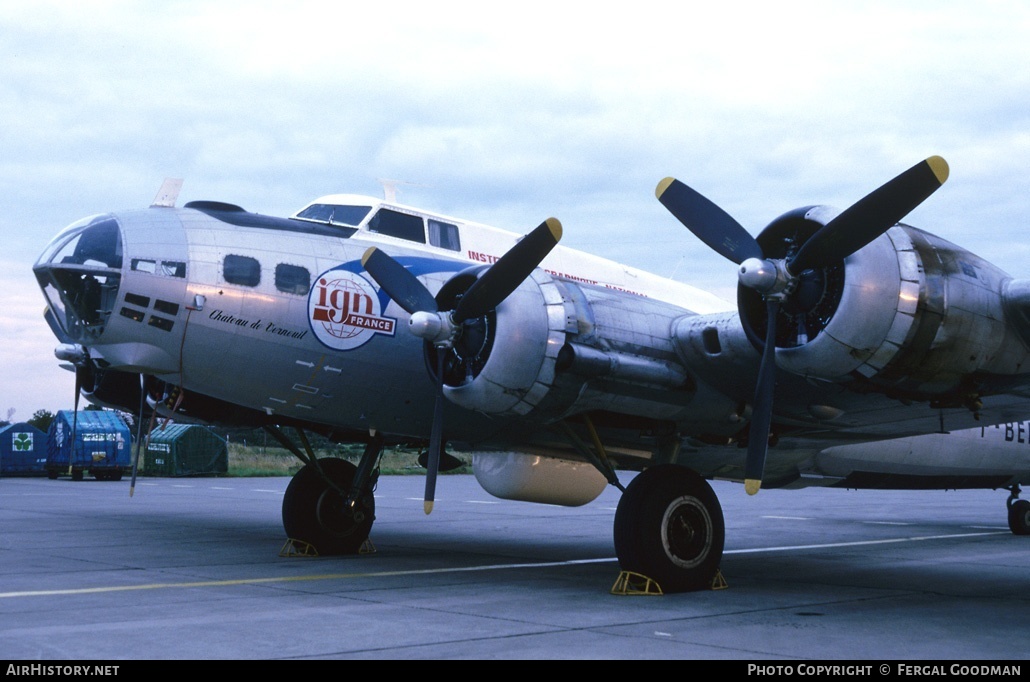 Aircraft Photo of F-BEEA | Boeing B-17G Flying Fortress | IGN - Institut Géographique National | AirHistory.net #77091