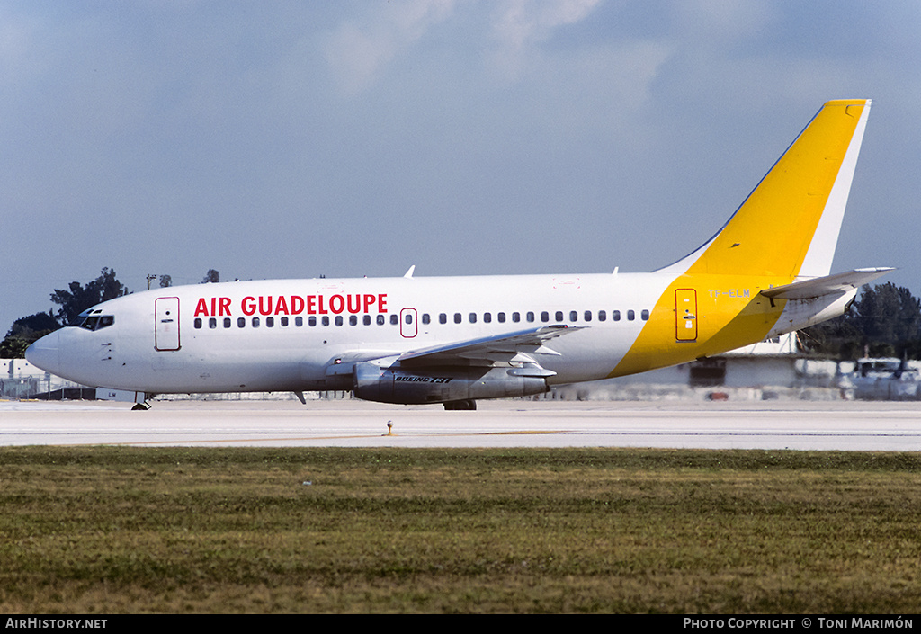 Aircraft Photo of TF-ELM | Boeing 737-2M8/Adv | Air Guadeloupe | AirHistory.net #77096