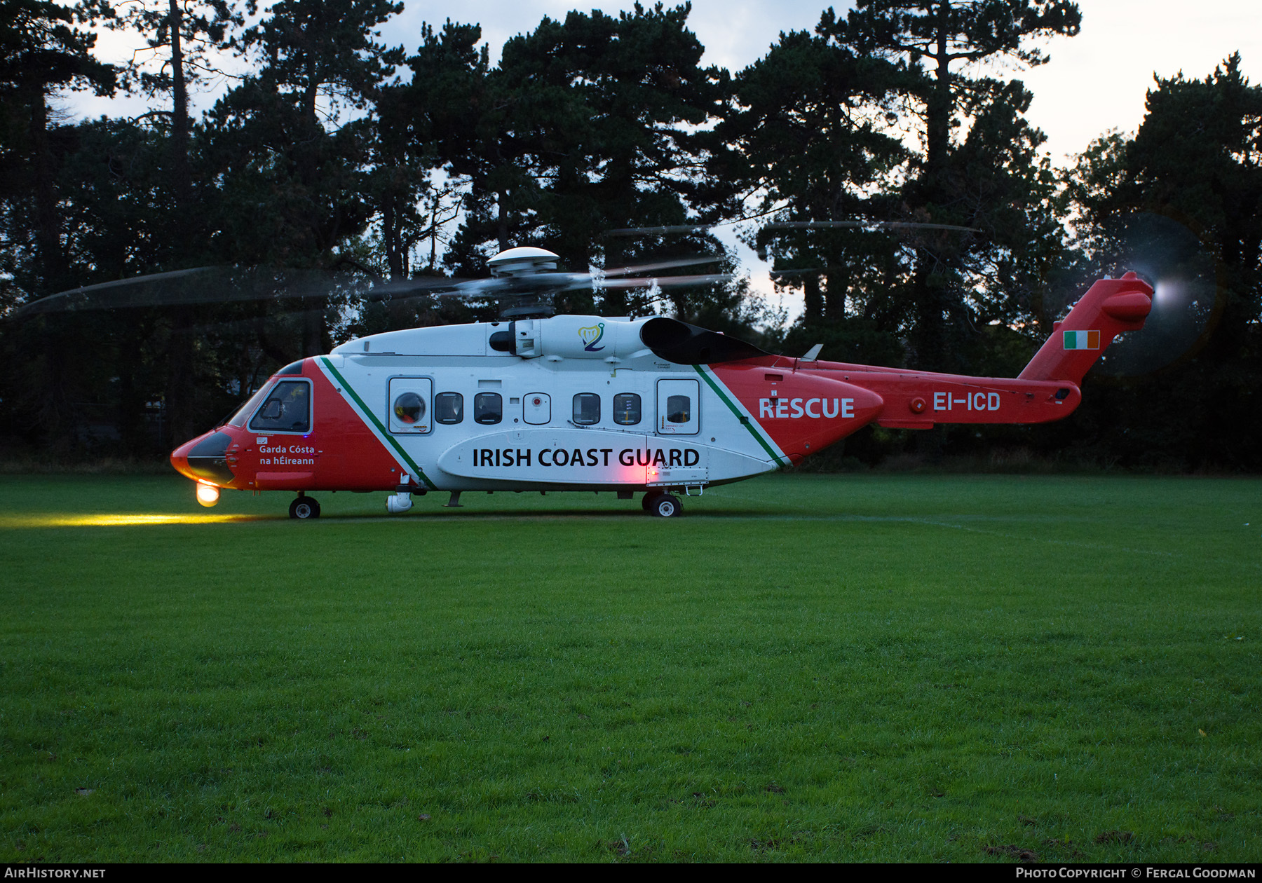 Aircraft Photo of EI-ICD | Sikorsky S-92A | Irish Coast Guard | AirHistory.net #77104