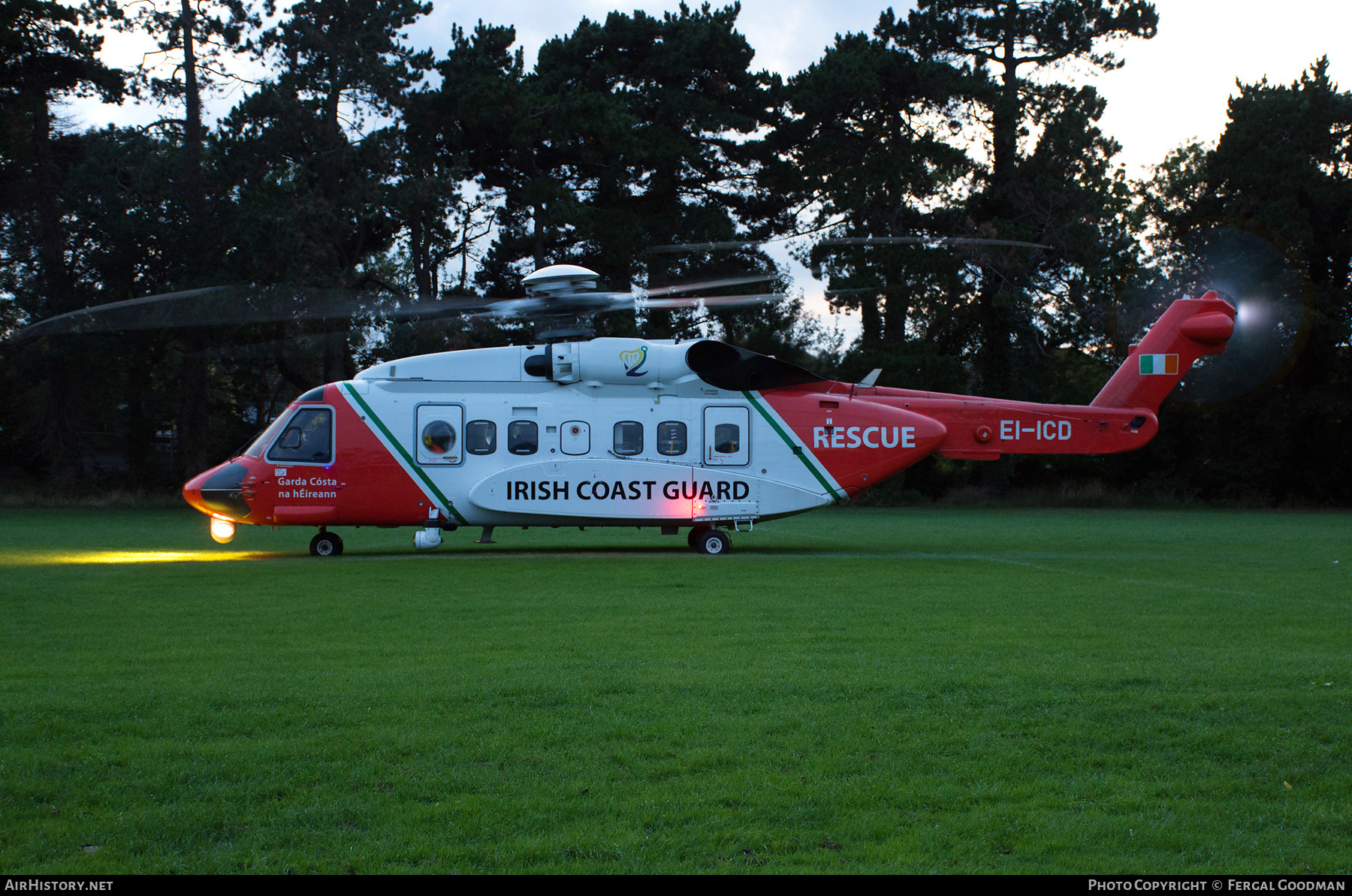 Aircraft Photo of EI-ICD | Sikorsky S-92A | Irish Coast Guard | AirHistory.net #77104