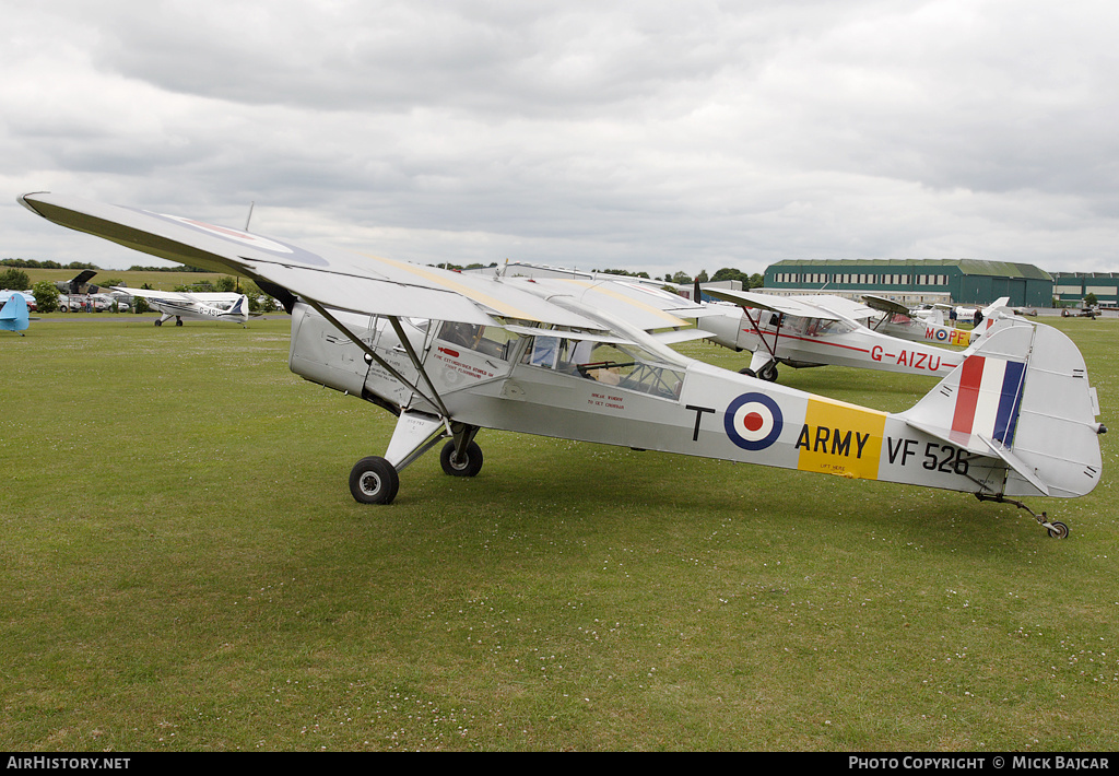 Aircraft Photo of G-ARXU / VF526 | Beagle Auster 6A Tugmaster | UK - Army | AirHistory.net #77106