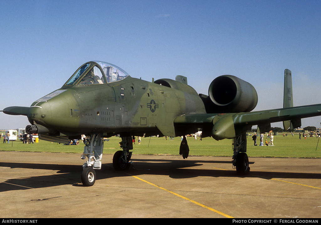 Aircraft Photo of 80-0232 / AF80-232 | Fairchild A-10A Thunderbolt II | USA - Air Force | AirHistory.net #77119