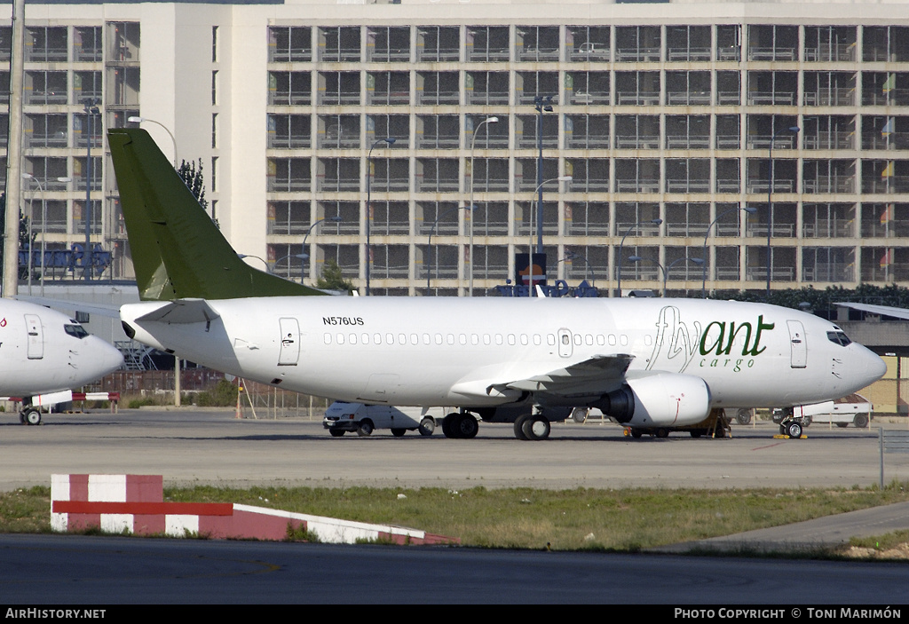 Aircraft Photo of N576US | Boeing 737-301(SF) | Flyant Cargo | AirHistory.net #77122