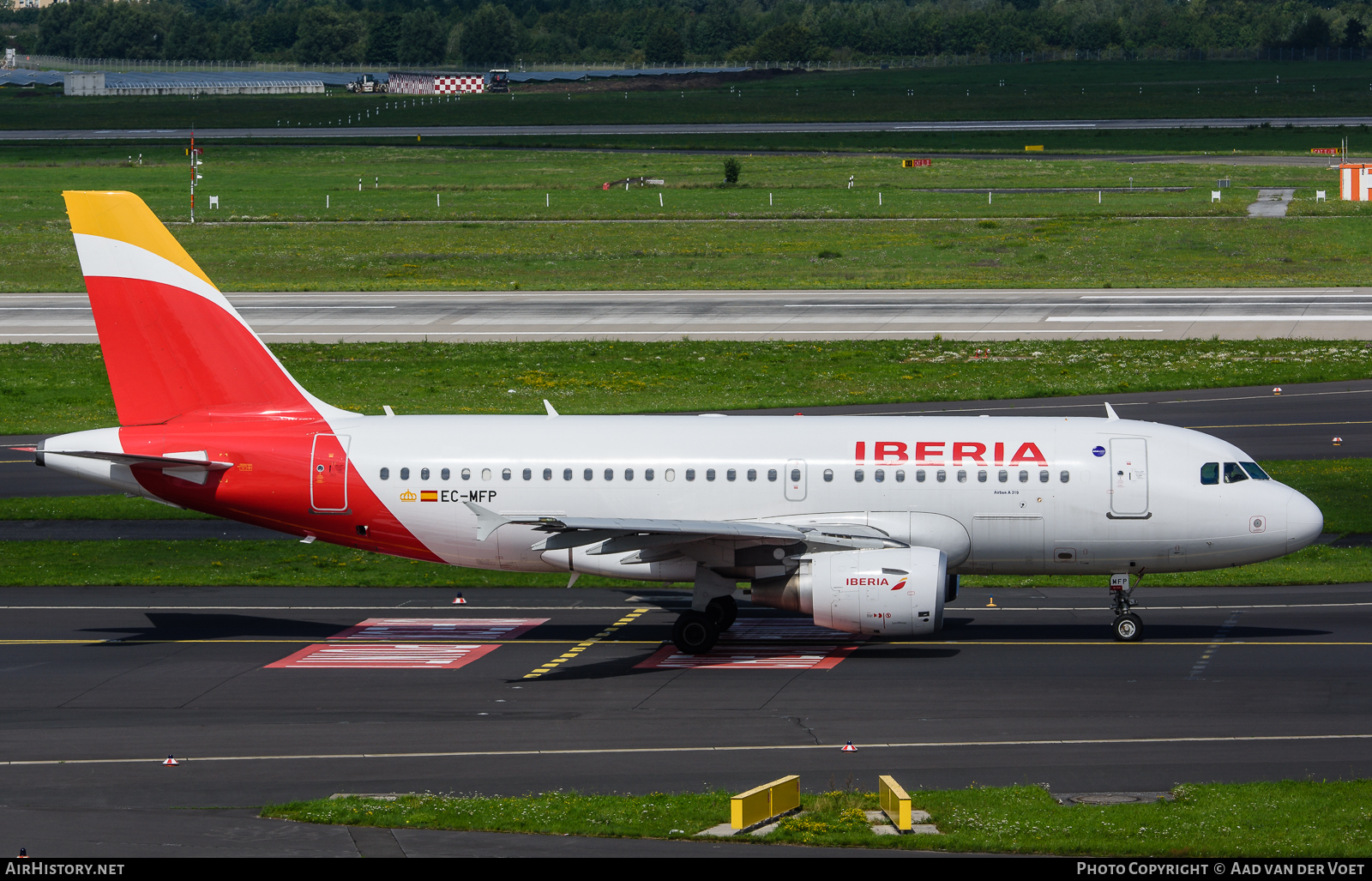Aircraft Photo of EC-MFP | Airbus A319-111 | Iberia | AirHistory.net #77123
